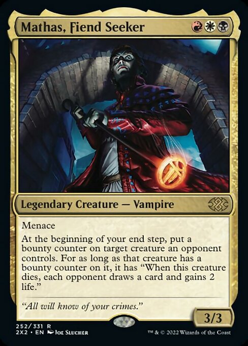 Mathas, Fiend Seeker - Foil