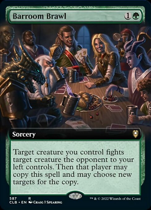 Barroom Brawl - Foil