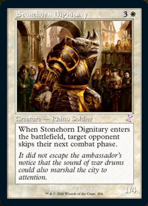 Stonehorn Dignitary - Foil