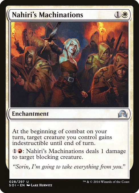 Nahiri's Machinations - Foil