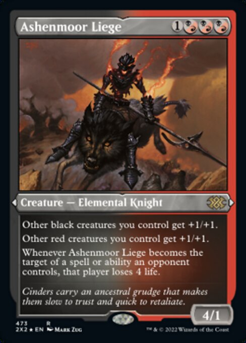 Ashenmoor Liege - Foil Etched