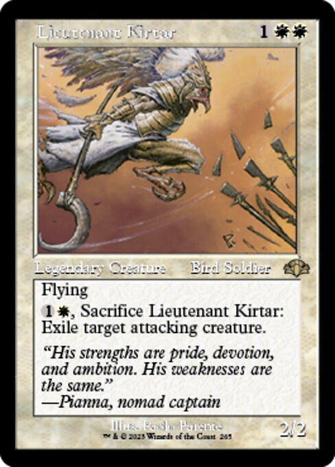 Lieutenant Kirtar - Foil