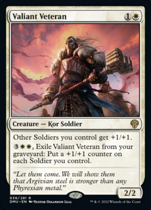 Valiant Veteran - Foil