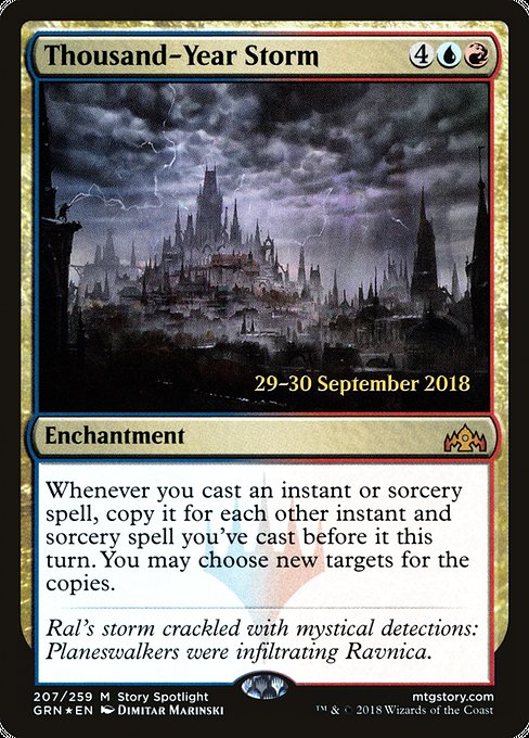 Thousand-Year Storm - Foil - Prerelease Promo