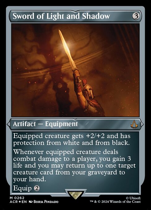 Sword of Light and Shadow - Foil-Etched