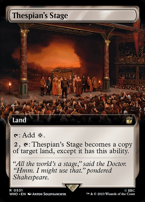 Thespian's Stage - Foil