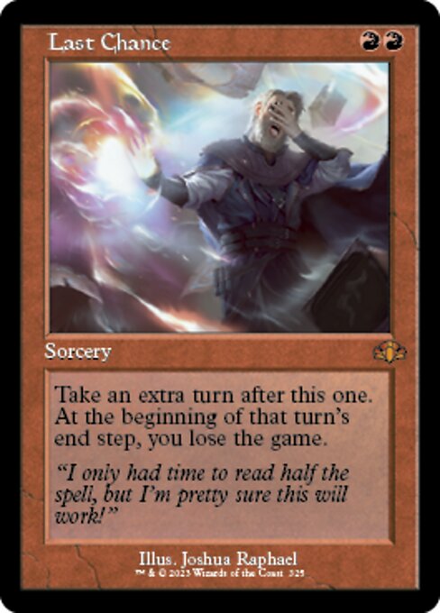 Last Chance - Foil