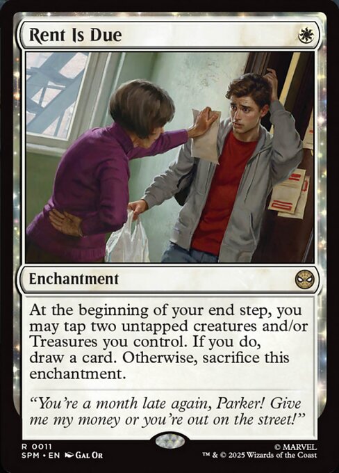 Rent Is Due - Foil