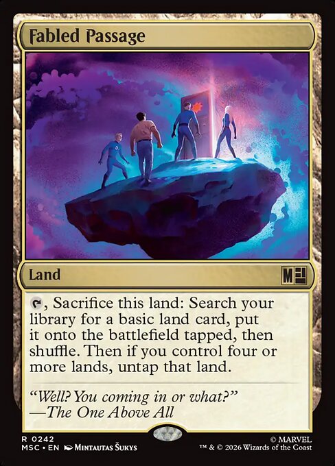 Fabled Passage - Surge Foil