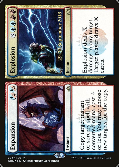 Expansion // Explosion - Foil - Prerelease Promo