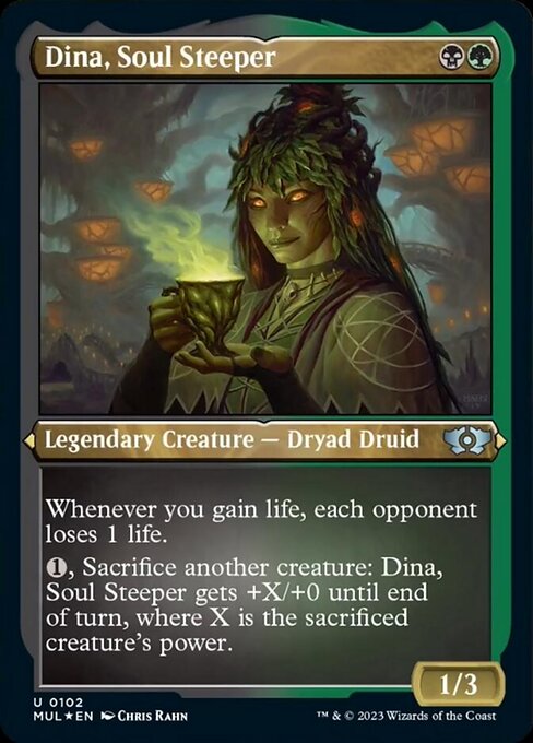 Dina, Soul Steeper - Foil-Etched