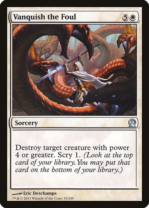 Vanquish the Foul - Foil