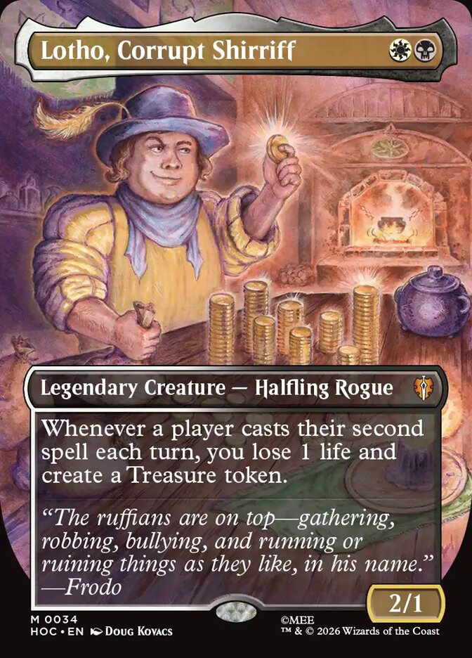 Lotho, Corrupt Shirriff - Foil