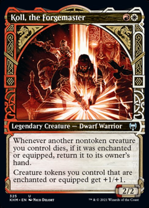 Koll, the Forgemaster - Foil