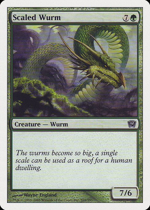 Scaled Wurm - Foil