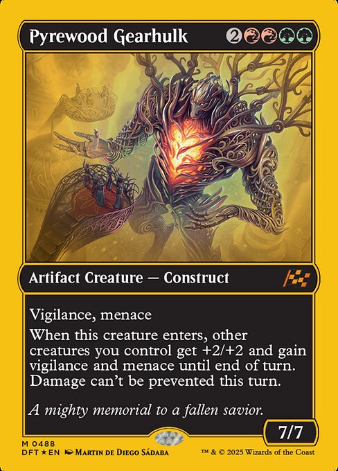 Pyrewood Gearhulk - First Place Foil