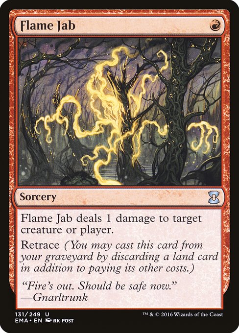 Flame Jab - Foil