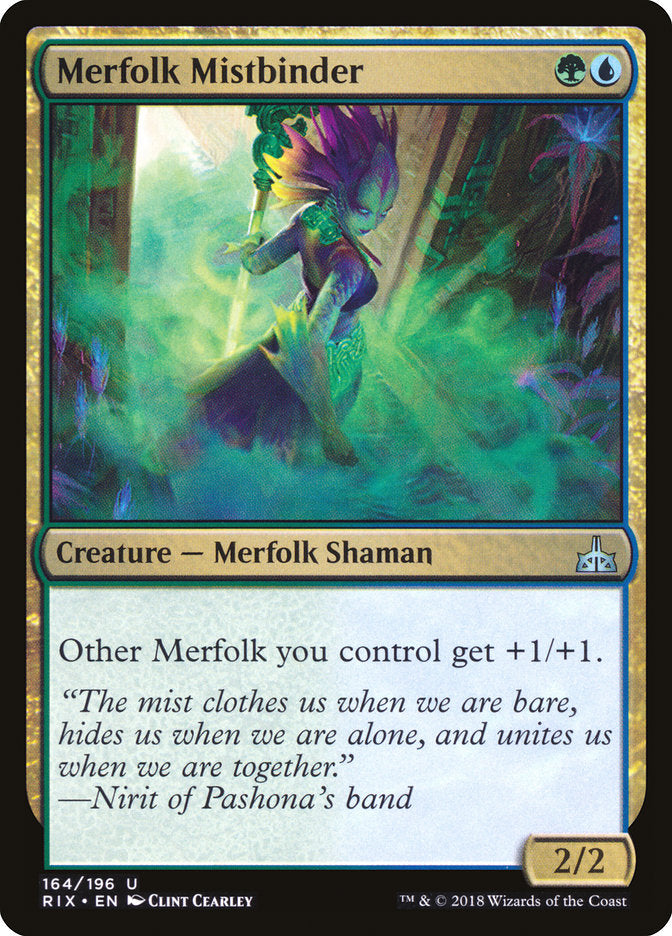 Merfolk Mistbinder - Foil