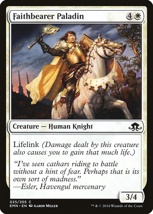 Faithbearer Paladin - Foil