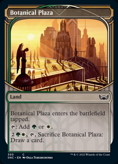 Botanical Plaza - Foil