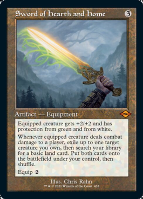 Sword of Hearth and Home - Foil-Etched