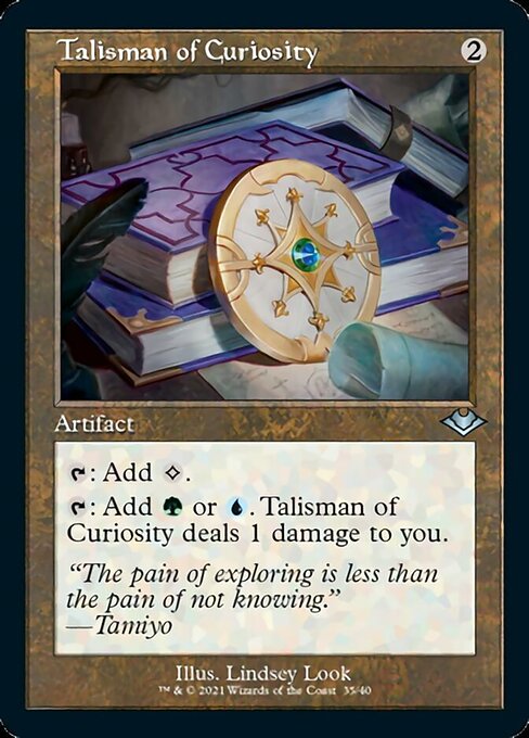 Talisman of Curiosity - Foil-Etched