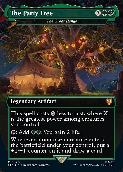 The Great Henge (0378 - The Party Tree) - Surge Foil