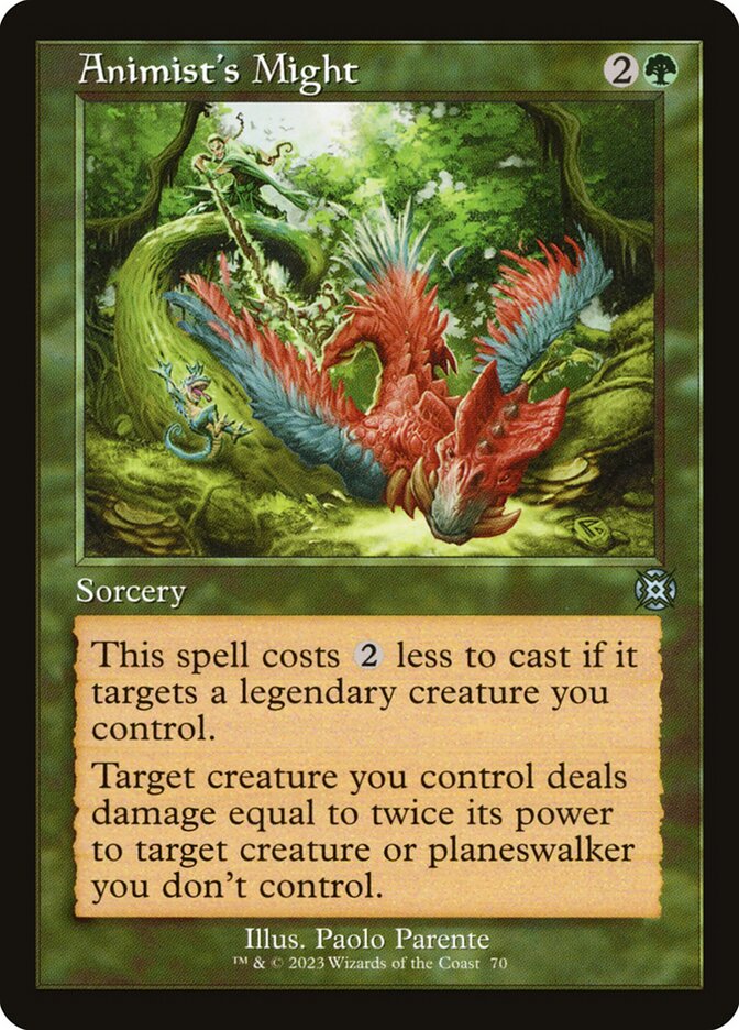 Animist's Might - Foil