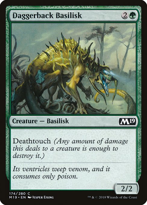 Daggerback Basilisk - Foil