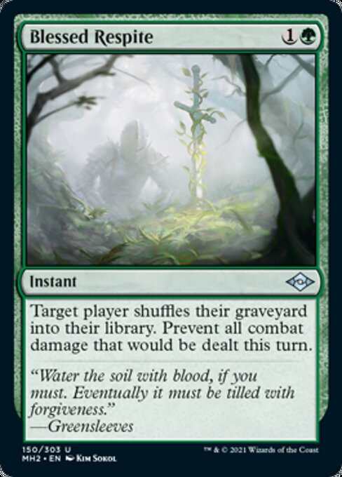 Blessed Respite - Foil