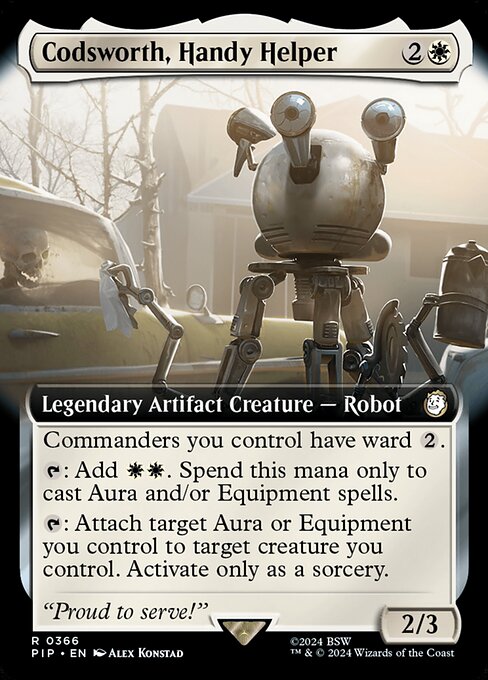 Codsworth, Handy Helper - Foil