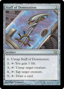 Staff of Domination - Foil