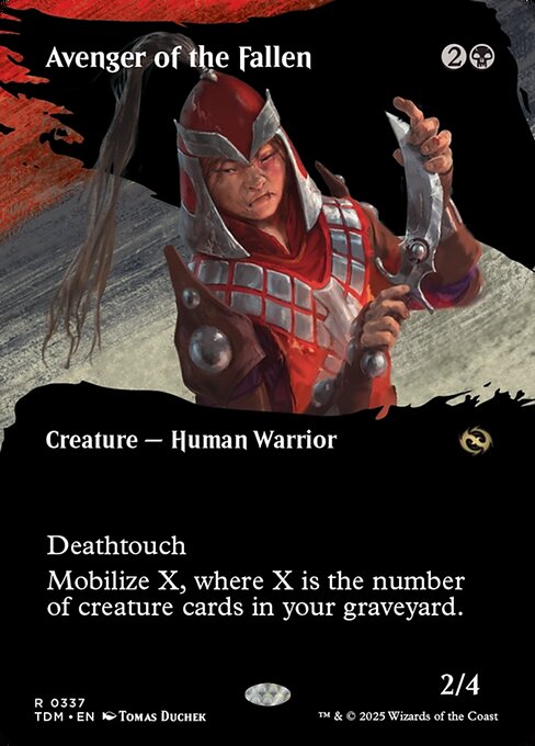 Avenger of the Fallen - Foil