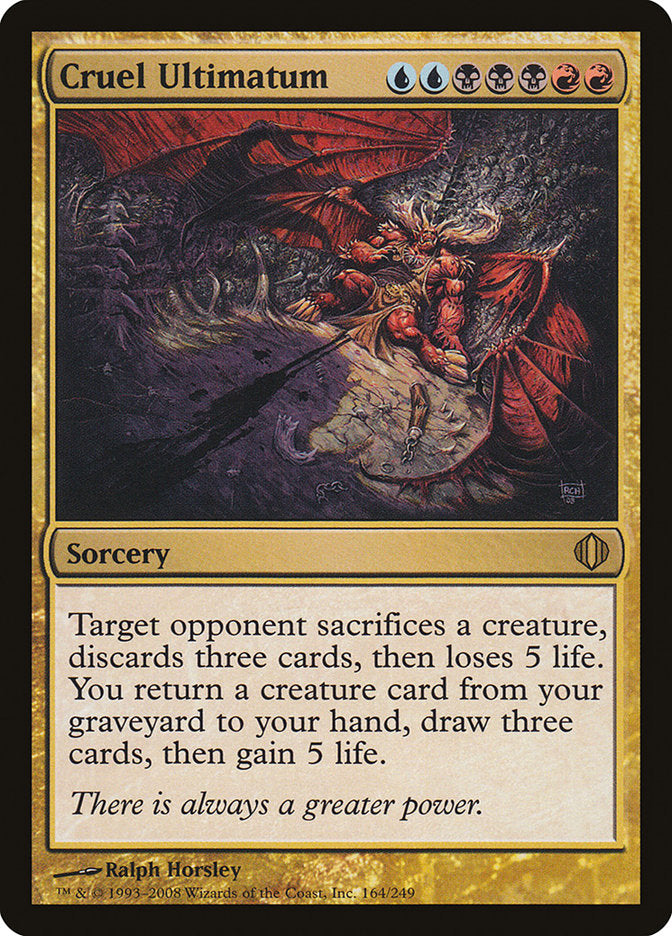 Cruel Ultimatum - Foil