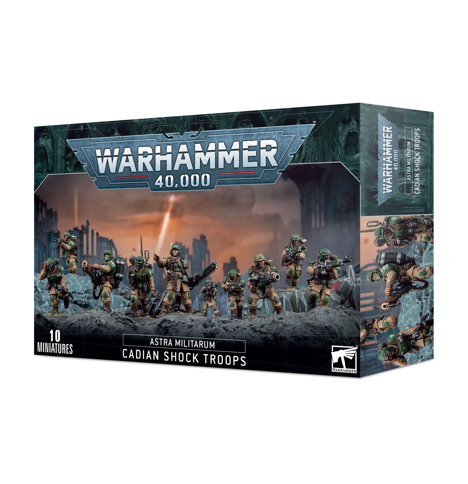 Warhammer 40,000: Astra Militarum - Cadian Shock Troopers