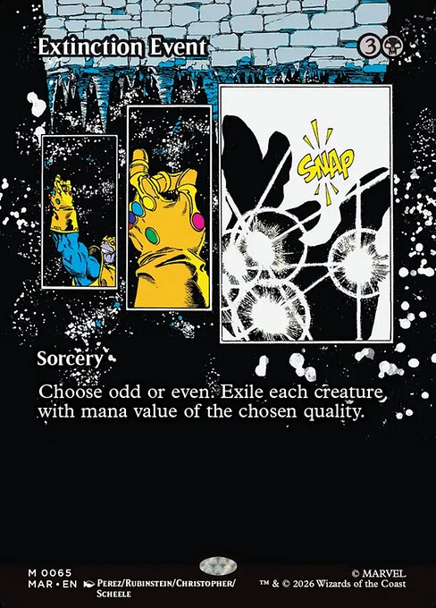 Extinction Event - Foil
