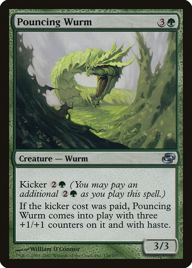 Pouncing Wurm - Foil