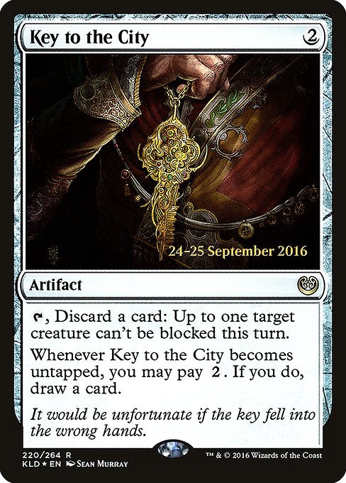 Key to the City - Foil - Prerelease Promo