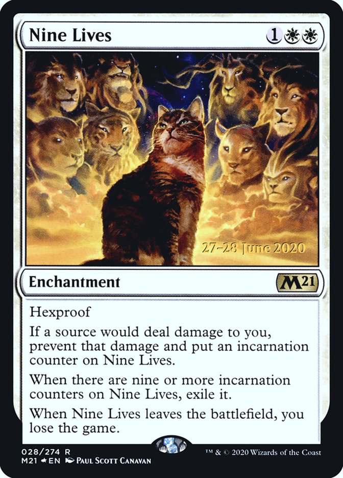 Nine Lives - Foil - Prerelease Promo