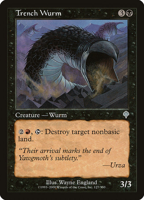 Trench Wurm - Foil