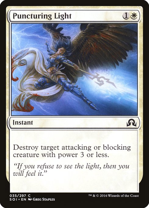 Puncturing Light - Foil