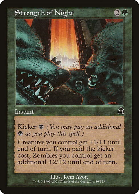 Strength of Night - Foil