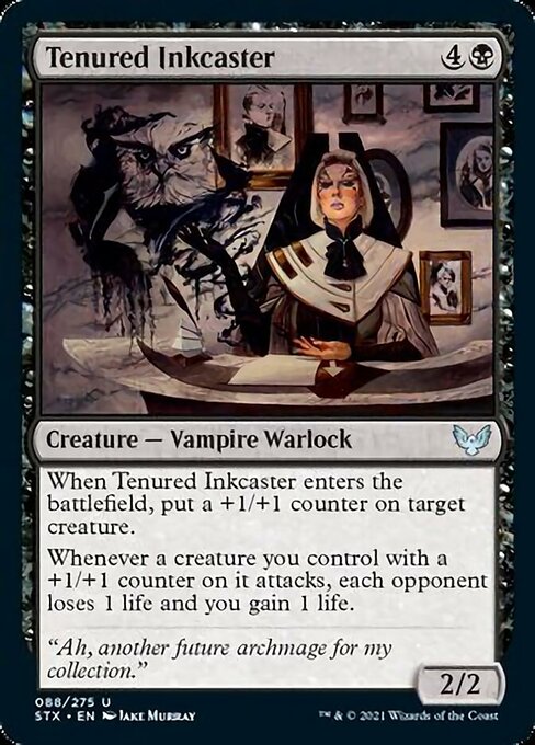 Tenured Inkcaster - Foil
