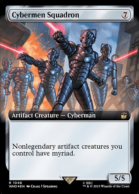 Cybermen Squadron - Surge Foil