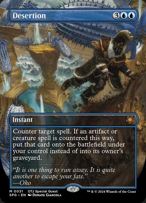 Desertion - Foil