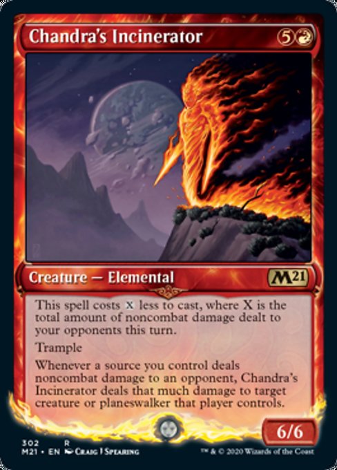 Chandra's Incinerator - Foil