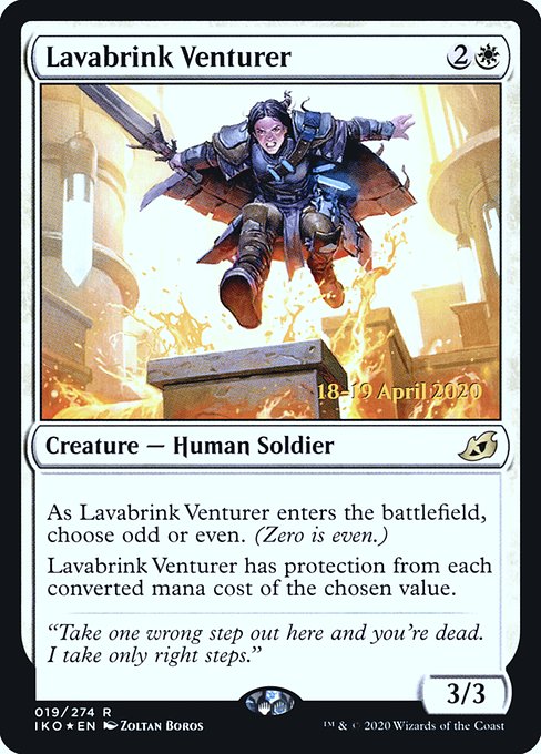 Lavabrink Venturer - Foil - Prerelease Promo