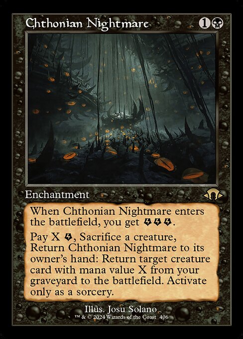 Chthonian Nightmare - Foil