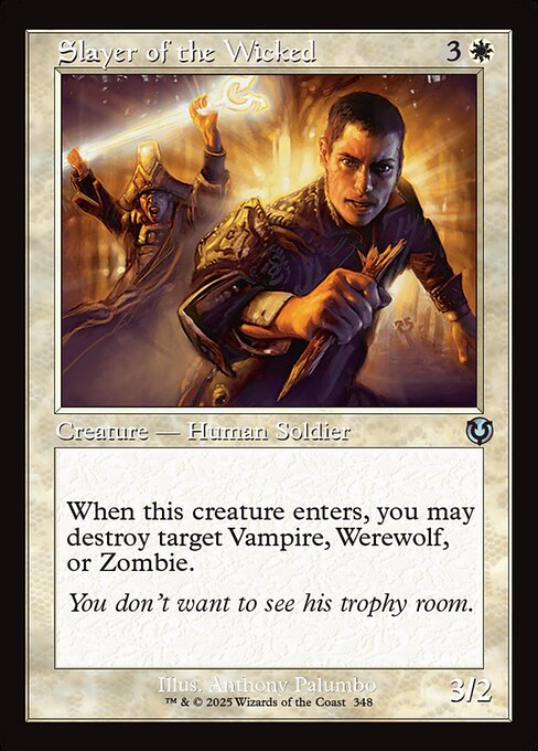 Slayer of the Wicked - Foil