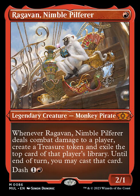 Ragavan, Nimble Pilferer - Foil-Etched